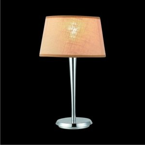 Svietidlo COMBO/TL5927/1 1xE27/60W, BEIGE, TABLE,mat.: BEIGE/chrómE (LUXERA)