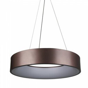 Závesné LED svietidlo okrúhle 30W, 3000K, 2250lm, stmievateľné, hnedé VT-32-1D (V-TAC)