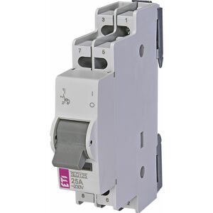 Vypínač modulárny 1-pólový 25A/230V so signálkou, SLG 125 (ETI)