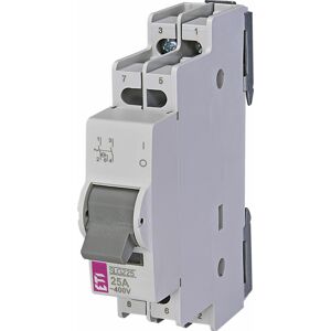 Vypínač modulárny 2-pólový 25A/400V so signálkou, SLG 225 (ETI)
