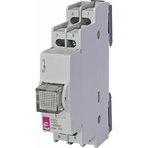 Signálka modulárna 2A/230V biela, LG1 (ETI)