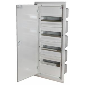Rozvádzač zapustený bytový 48M IP20/IP30 kov.dvierka 684x288x120mm ERP12-4 (ETI)
