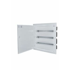 Rozvádzač zapustený bytový 72M IP20/IP30 kov.dvierka 543x523x120mm ERP24-3 (ETI)