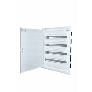 Rozvádzač zapustený bytový 96M IP20/IP30 kov.dvierka 678x523x120mm ERP24-4 (ETI)