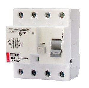Chránič prúdový EFI-4 4p B G/KV 40/0,03A (ETI)