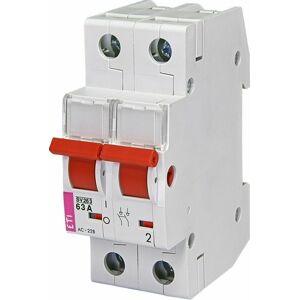 Spínač modulárny 2-pólový 63A/400V, SV 263 (ETI)
