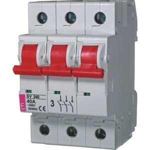 Spínač modulárny 3-pólový 80A/400V, SV 380 (ETI)