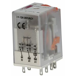 Päticové relé ERM2-230AC 230V AC, 12A, 2CO (ETI)