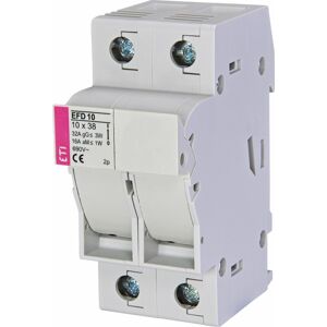 Poistkový odpojovač EFD 10 2-pólový 32A 690V pre CH10 gG/aM (ETI)