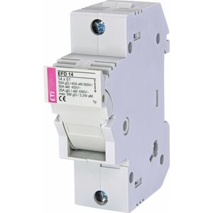 Poistkový odpojovač EFD 14 1-pólový 50A 690V pre CH14 gG/aM (ETI)