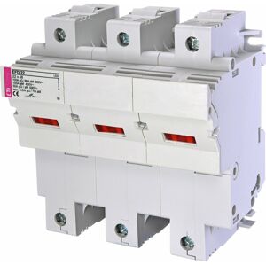 Poistkový odpojovač EFD 22 3-pólový 100A 690V pre CH22 gG/aM s LED indikátorom (ETI)