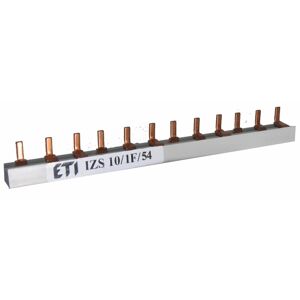Prepojovacia lišta (hrebeň) 1-pólová 100cm 54M 10mm2 Tvar:I (ETI)
