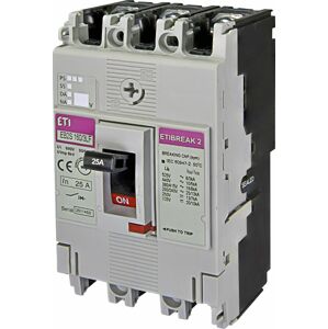 Istič kompaktný 3-pólový 25A 16kA Rada:EB2S (ETI)