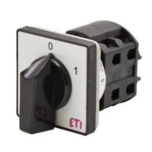 Vačkový spínač 2-pólový 80A "0-1", CS 80 91 U (ETI)