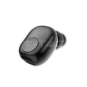 Slúchadlo handsfree bluetooth 55 mAh, IP20 čierna VT-6500 (V-TAC)