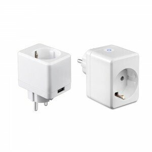 Zásuvka Wifi 2P+T/10A/250V IP20 biela App V-TAC Smart Home VT-5002 (V-TAC)