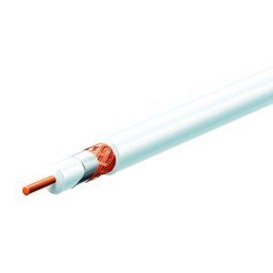Kábel koaxiál RG 6-32/WH biely (SOMOGYI)