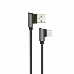USB Kábel Diamond Series USB-C 1m, čierny VT-5362 (V-TAC)
