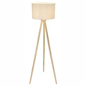 Svietidlo stojanové GREGOR 1xE27, max. 60W 625x1470 mm Drevo/ Textil (Globo)