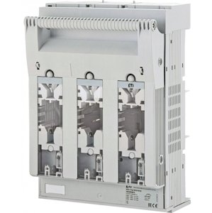 Poistkový odpínač radový KVL-2 3p M10-M10 pre poistky NH2 s montážou na panel (ETI)