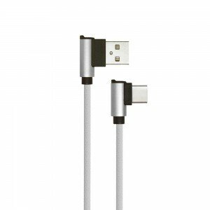 USB Kábel Diamond Series USB-C 1m, sivý VT-5362 (V-TAC)