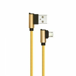 USB Kábel Diamond Series Micro USB 1m, zlatý VT-5362 (V-TAC)