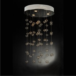 Svietidlo BUBLESS/CC10050-3/3xGU10/50W,chrómE,mat.: chrómE (LUXERA)