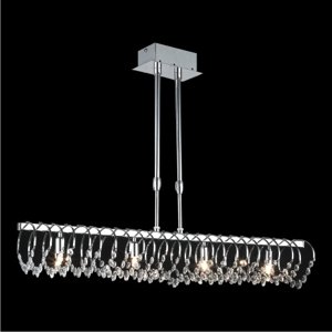Svietidlo CRYSTAL/9199-4.1/4xG9/40W,mat.: chrómE / ASFOUR CRYSTAL (LUXERA)