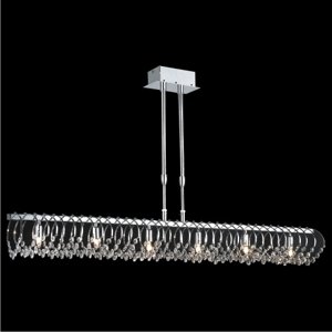 Svietidlo CRYSTAL/9199-6.1A/6xG9/40W,mat.: chrómE / ASFOUR CRYSTAL (LUXERA)