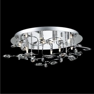 Svietidlo CRYSTAL/9432-9/9xG9/40W, chrómE,mat.: chrómE (LUXERA)