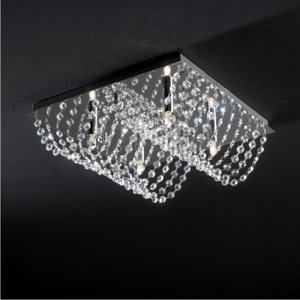 Svietidlo CRYSTAL/9199-4C/4xG9/40W,mat.: CRYSTAL (LUXERA)