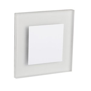 Svietidlo LED 0,8W, 6500K, 15lm, IP20, biela, BOČ-SCH, 75x75, APUS LED W-CW (Kanlux)