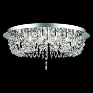 Svietidlo CRYSTAL/9188-15A/, 15xG9/40W,mat.: chrómE / ASFOUR CRYSTAL (LUXERA)