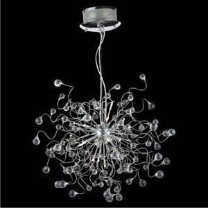 Svietidlo CRYSTAL/9176-19/, 19xG4/20W,mat.: chrómE / ASFOUR CRYSTAL (LUXERA)