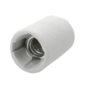 Objímka E14, keramika-sivá, HLDR-E14 (CH143-E14) (Kanlux)