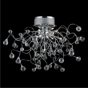 Svietidlo CRYSTAL/9176-13A/, 13xG4/20W,mat.: chrómE / ASFOUR CRYSTAL (LUXERA)