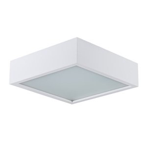 Svietidlo E27 2x60W, IP20, biela matná, STR-SQ, 305x305, MERSA 300-W/M (Kanlux)
