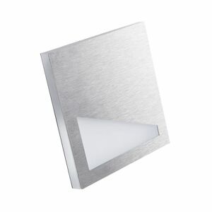 Svietidlo LED 0,8W, 6500K, 15lm, IP20, nerez, BOČ-SCH, 75x75, ORID LED P68 CW CZ (Kanlux)