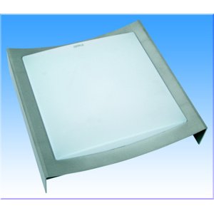 Svietidlo SIOMA 4103/2700 prisadené obdĺž. int., plast. tien. s plast sivostrieb. rám (OPP