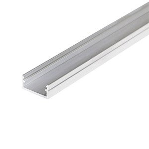 Profil LED Al, 14,4x6,6x2000mm plochý, bez krytu, PROFILO J 2M (Kanlux)