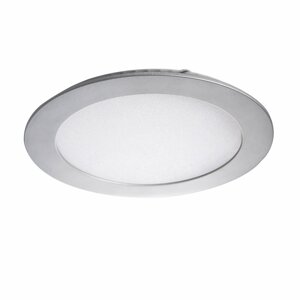 Svietidlo LED 12W, 4000K, 660lm, IP44, strieb., KTS-LP, ROUNDA V2LED12W-NW-SR (Kanlux)