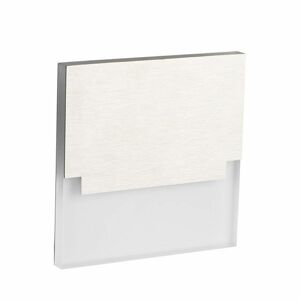 Svietidlo LED 0,8W, 3000K, 13lm, IP20, nerez, BOČ-SCH, 75x75, SABIK LED P68 WW CZ (Kanlux)