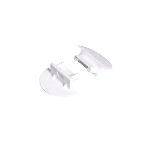 Koncovka pre profily LED Al PROFILO K, biela, STOPPER K-W (Kanlux)