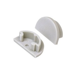Koncovka pre profily LED Al PROFILO H, STOPPER-O H (Kanlux)