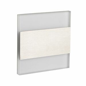 Svietidlo LED 0,8W, 3000K, 13lm, IP20, nerez, BOČ-SCH, 75x75, TERRA LED P68 WW CZ (Kanlux)