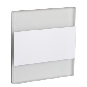 Svietidlo LED 0,8W, 6500K, 15lm, IP20, biela, BOČ-SCH, 75x75, TERRA LED W-CW (Kanlux)