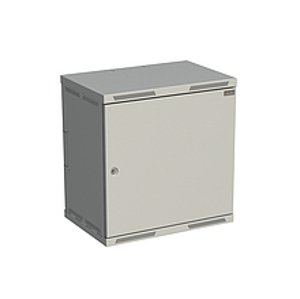 Rozvádzač 621x600x400mm dvere plech SENSA 12U RAL7035 (SOLARIX)