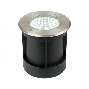 Podlahové LED svietidlo zapustené 12W, 4000K, 750lm, strieborné VT-7681 (V-TAC)