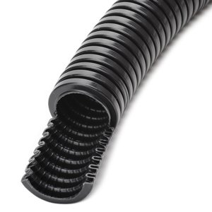 Rúrka/chránička ohybná UV FXP 32mm 750N/5cm PVC -25/+60°C BK/Čierna 25m (UNIVOLT)