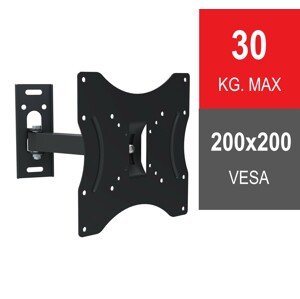 Držiak TV nástenný 15"-42" 15/180 30kg (GLOBIZ)